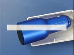 充電 ワイヤレス接続性のある高速USBカー充電器 プラスチック製のホイッシング DC入力電圧12V - 24V